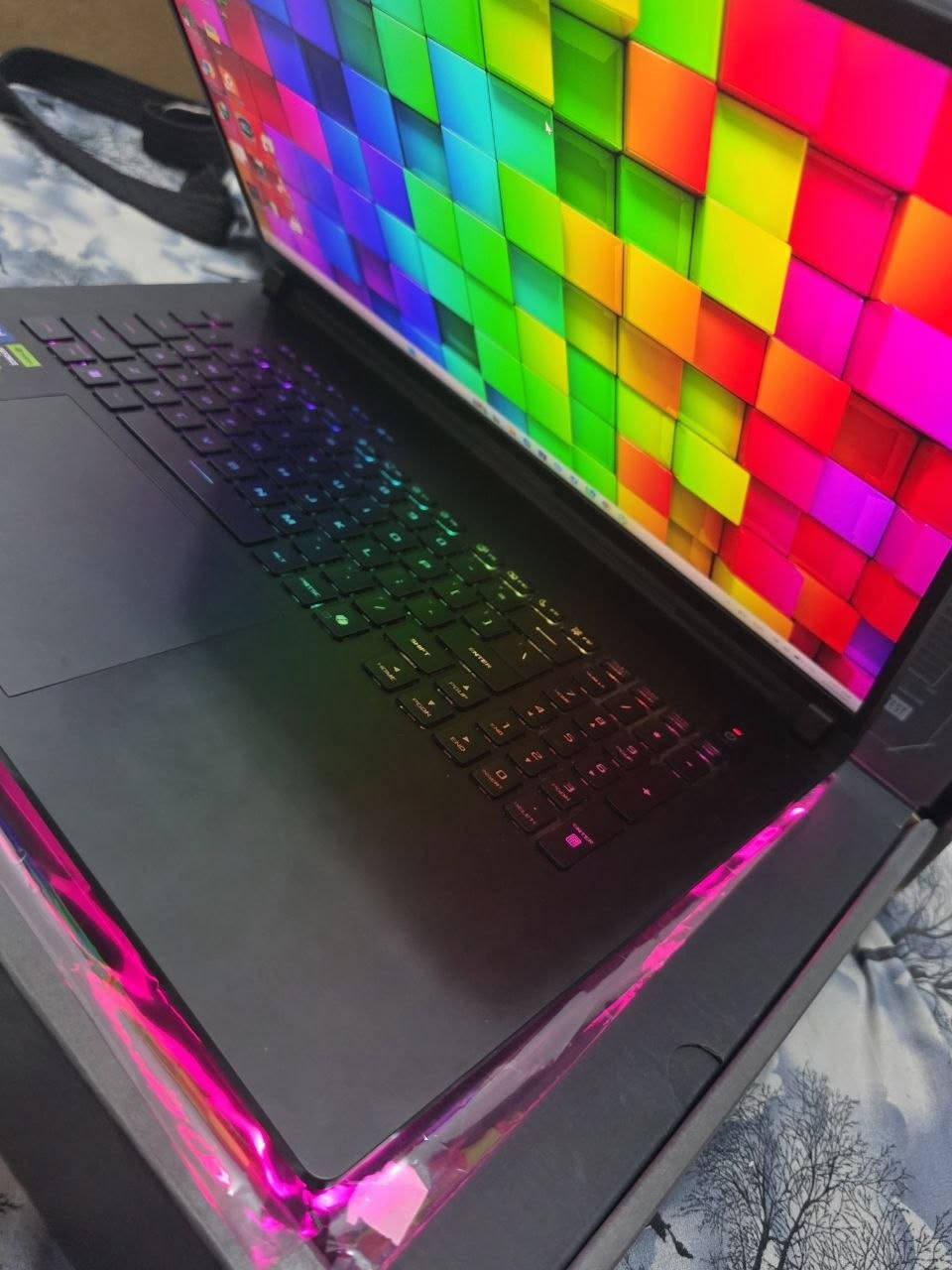 ASUS ROG Strix SCAR 18 (G835L) اقوى لابتوب بالعالم

Intel Core Ultra 9 275HX

NVIDIA GeForce RTX 5090 24GB

RAM 32GB DDR5

SSD 2TB PCle Gen4

شاشة 18 إنش LCD:18.0 WOXGA BEND WV

شاشة مو ips هاي مني لد يعني مو نفس الي موجوده بسوق افضل هاي تكدر تبحث وتسأل وتعرف شنو الي اقصد

سعر لابتوب 5 ملايين و750 الف 

للعلم سعره حالياً 7 مليون و200 اذا مو اكثر

مكاني نجف
سبب البيع اريد اسافر لابتوب جديد بمعنى الكلمة

***********
