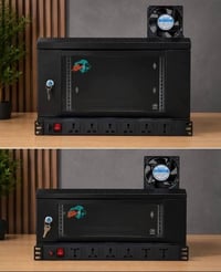 راكات هاي بور • PDU ٦ منافذ • ٤u-١٥u