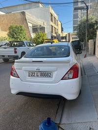 نيسان سني موديل ٢٠٢٤ ماشيه ١٧ الف رقم اربيل حساسات كامره تحكم ستيرن جا...