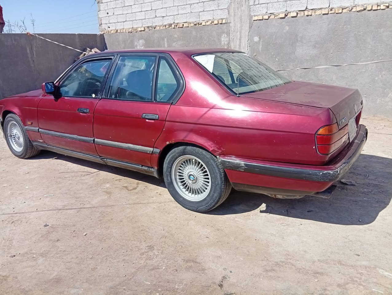 سلام عليكم بي ام 735مفتوح بيع ومراوس سياره كير مكينه حدايه كله شرط تخم تاير بجم عريض دبل جام تبريد نقصه غاز كشنات كهربا مديل 92 سياره كهرباء كله شقاله مكان سياره سماوه ***********تصل وبيك خير وتدلل سعر سياره 25وبيه مجال الطيبين تحياتي للجميع
