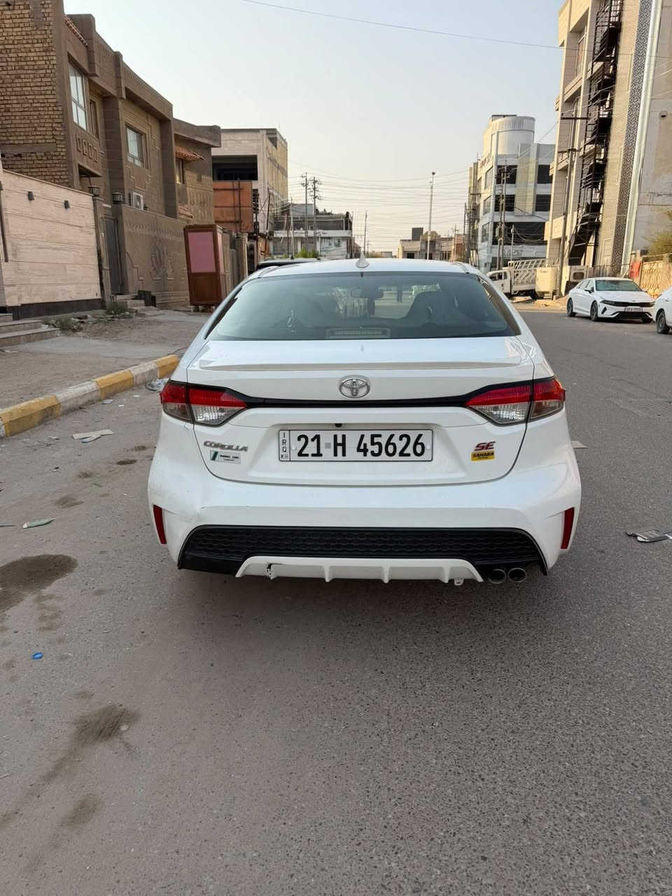 السلام عليكم
كورلا 2022 حادثها منشور بالصور السيارة باسمي اي نقص مابيها مكان السيارة ناصرية سعرها 135وبيها مجال بسيط للشراي 
***********
