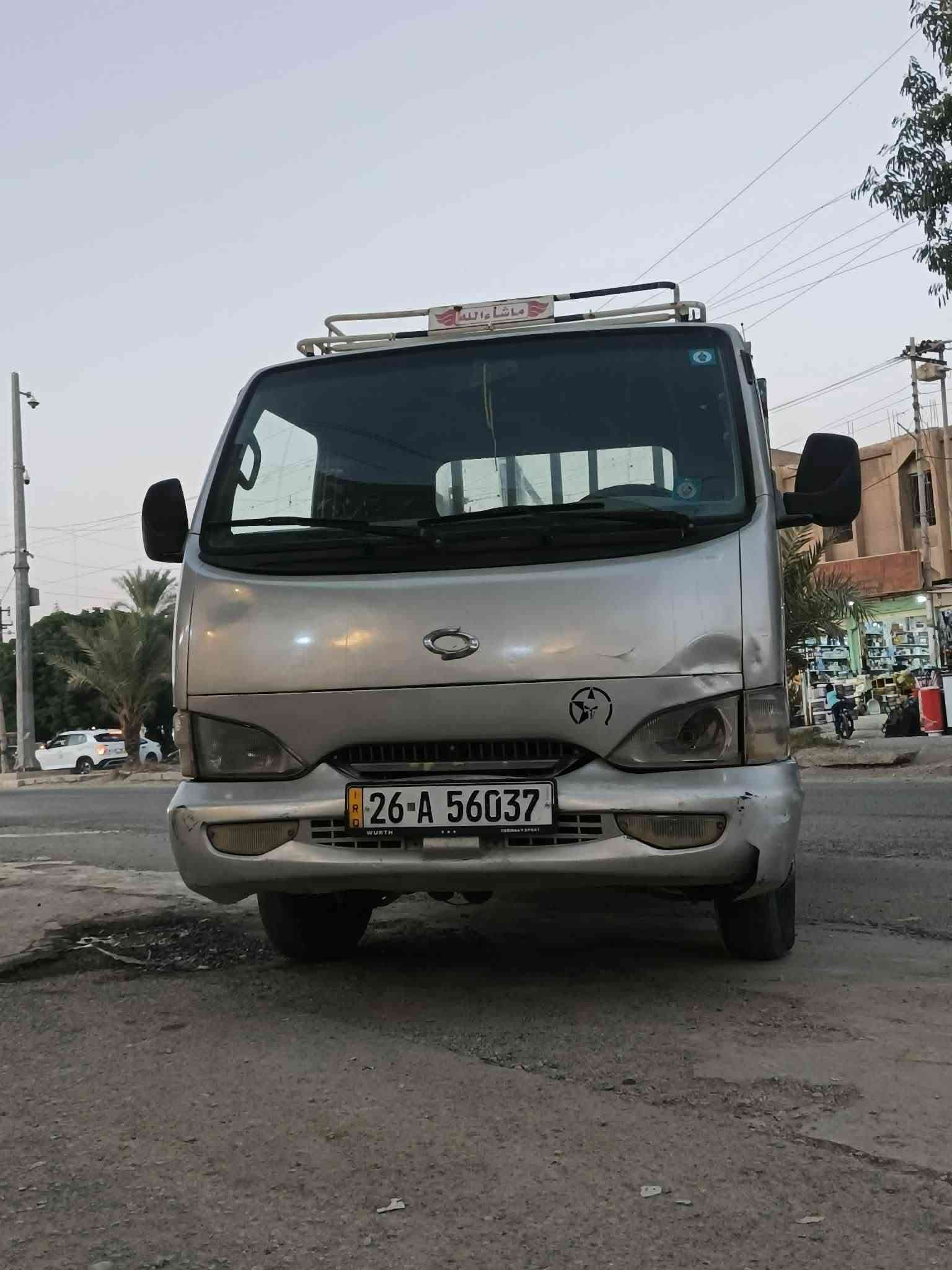 سلام عليكم
سامسونك موديل 2000 للبيع كير محرك شاصي كله شرط تحويل غرامات شرط للاستفسار ***********  السعر 50 وبيها مجال
