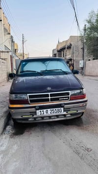 سياره دوج 7 راكب موديل 1991 تبريد يشتغل ثلاجه سياره خير من الله نظيفه ...