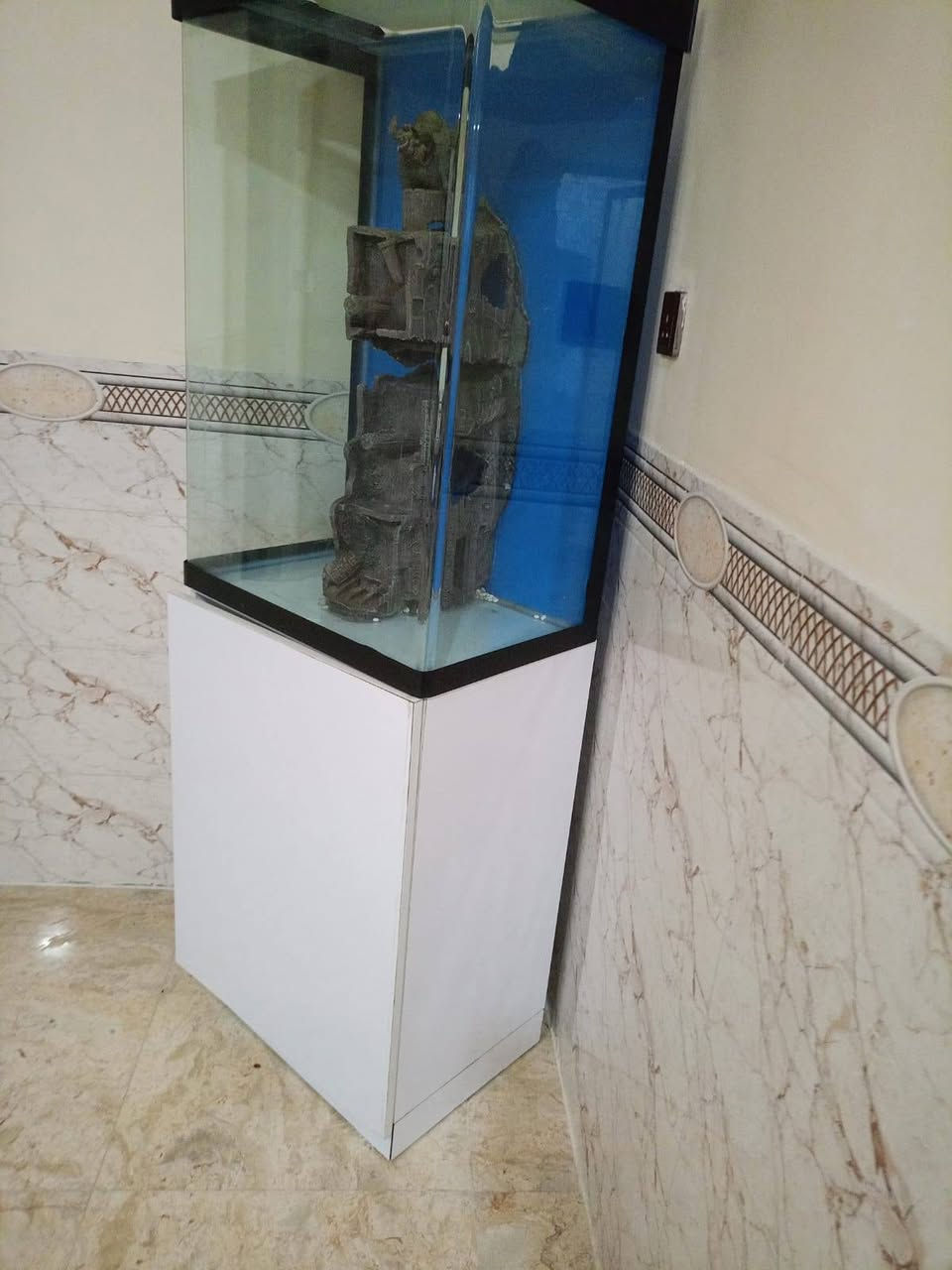 السلام عليكم..... 

حوض سمك للبيع جديد الطول ١٧٢سم مستعمل اسبوع بس 
جديد أي شيء مابي + مع المحلقات مالاته
المكان بغداد م/ الصدر 
ويوجود توصيل داخل بغداد فقط 
السعر مناسب جداً جدا خاصص 
الاستفسار:***********
متوفر واتساب
