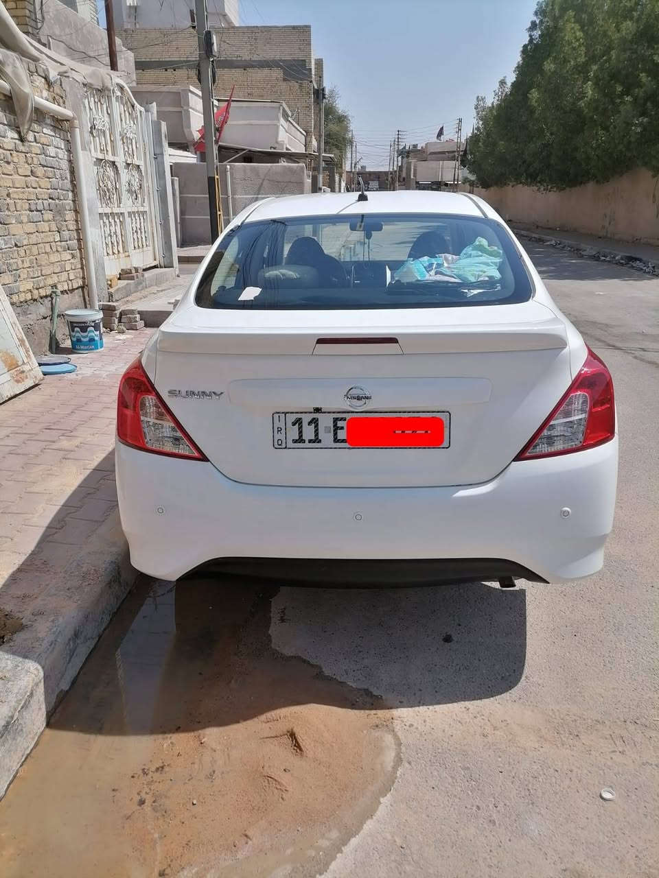 للبيع نيسان صني مصري
موديل 2023
ماشية (32000) كم
المواصفات 
تبريد قطعتين خير من الله 
كير ومكينة مكفولات
جام كهربائي (4)
مري شفت
يدات نيكل
كاميرا خلفية 
شاشة ذكية 
رقم بغداد 

الاضرار 
صبغ بنيد گد (5) اصابع 
صبغ البابتين الخلفي والجاملغ شي قليل 
السعر (11000) دولار 
الرقم ***********
