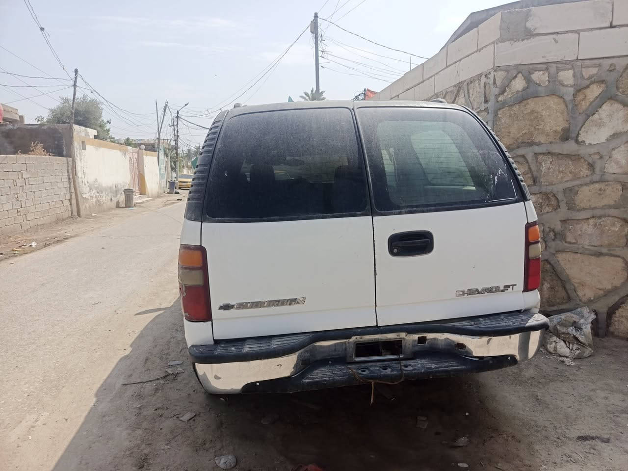 السلام عليكم جمسي ادوات
2002محرك 5300كير 1000
 حداديه 75٪تخم تاير
كهربايات كله شغاله 
***********
