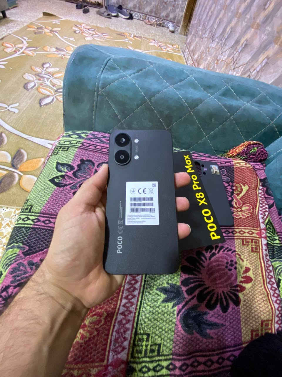 سلام عليكم جهاز لبيع بوكو اكس 8برو ماكس جهاز جديد كامل ملحقات ستعمال قليل بوبجي 120 فريم / جهاز كفاله عامه عنوان المعقل ساعه شراي يتصل *********** / سعر 600وبيه مجال بسيط @إشارةة
