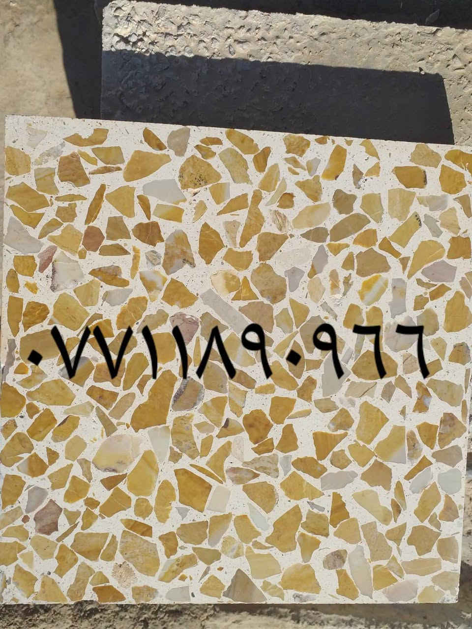 رقـم (3) سـعـر الـكـاشيـه (500) دينار مـطـروح
رقـم (4) سـعـر الـكـاشـيـه (600) ديـنـار مـطـروح
رقـم (5) سـعـر الـكـاشـيـه (650) ديـنـار مـطـروح  
تـكـسـير كـوكـتـيل سعـر الكاشـيه (800) دينار مطروح
يـتـوفـر لـديـنـه جـمـيـع انـواع الـكـاشـي الـمـوزائـيـك واشـتايـكر والـمـطـعـم بـالـمـرمـر  اسـمـنـت سـعـودي مـواد وشـغـل شـرط درجـه اولـئ الـعنوان مـوصل جـانب الايـمن منطقه الـملوثـه للاسـتـفـسار مـراسـلـه الـصـفـحـه او الاتـصـال ع الـرقـم *********** + واتـسـاب
