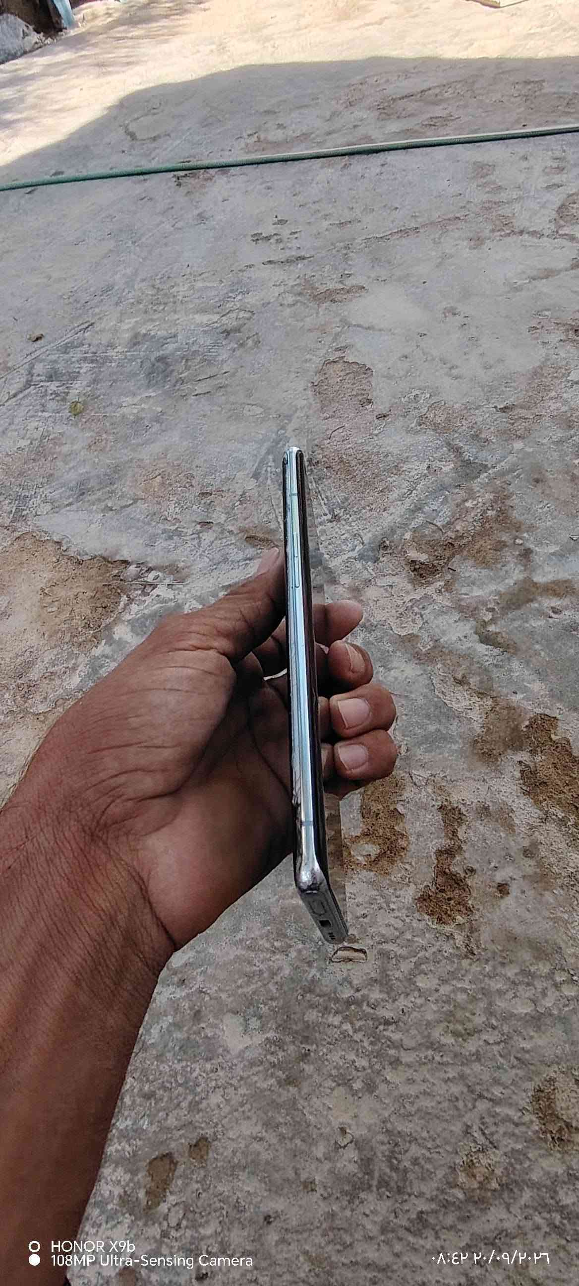 سلام عليكم جهاز OPPO Reno6 Pro5G اوبو رينو 6 برو فايف جي  جهاز يجنن الله شاهد بس ضهر مغلف وبي كسر بلكلاسه قليل كلش كامرة فول جهاز غني عن تعريف ببجي فريم90 جهاز راقي والله (مراوس او بيع شعندك نزل بالتعليقات

نص مكتوب في الصور:
- HONOR X9b
- 108MP Ultra-Sensing Camera
- ٠٨:٤٢ ٢٠/٠٩/٢٠٢٦
- HONOR X9b 108MP Ultra-Sensing Camera ٠٨:٤٢ ٢٠/٠٩/٢٠٢٦
- ٠٨:٤٣ ٢٠/٠٩/٢٠٢٦
- ColorOS 13.1 ColorOS الإصدار الرسمي حول الجهاز مساحة التخزين ٨٤,٧ غ.ب / ٢٥٦ غ.ب اسم الجهاز OPPO Reno6 Pro 5G الطراز CPH2247 المعالج Qualcomm Snapdragon 870 Octa-core سعة البطارية ٤٥٠٠ مللي أمبير في الساعة (نموذجية) حجم الشاشة ٦,٥٥ بوصة RAM ١٢,٠ غ.ب + ١٢,٠ غ.ب الكاميرات أمامية 32MP