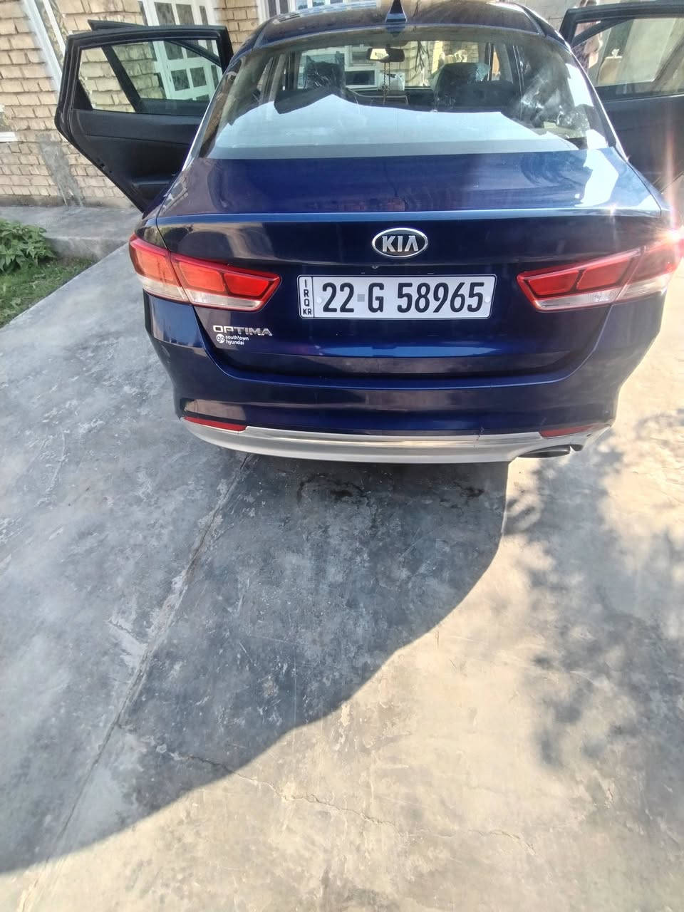 إعادة نشر بسبب الوعود الكاذبه للأسف السلام عليكم اوبتما موديل ٢٠١٧ رقم اربيل الجديد باسمي جهازه تبريد تدفئه كشنات مقود ٣ انضمه قياده بصمه أبواب بصمه تشغيل حساسات مري شفط تخم تاير مكانه بغداد ابو غريب بيه قطعتين بدون داخل بنيد وجاملق سعره ١١٠ قفل تفاصيل أكثر *********** بي واتساب هم
