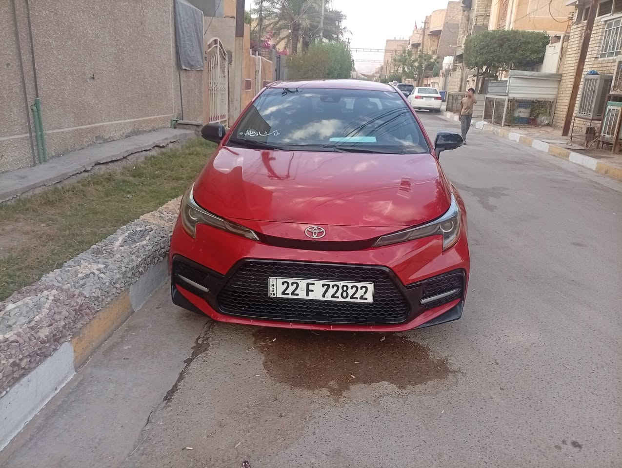 السلام عليكم 
كورلا ياباني اصلي وارد امريكي حادثها جاملغ وبنيد 
مواصفات SE 
مكينة 2000
منضومة تبريد كاملة جديدة 
تخم تاير جديد 
سونار جديد مرفق مع الصور 
رقم اربيل تريد تحويل او وكالة 
السعر 118
***********
