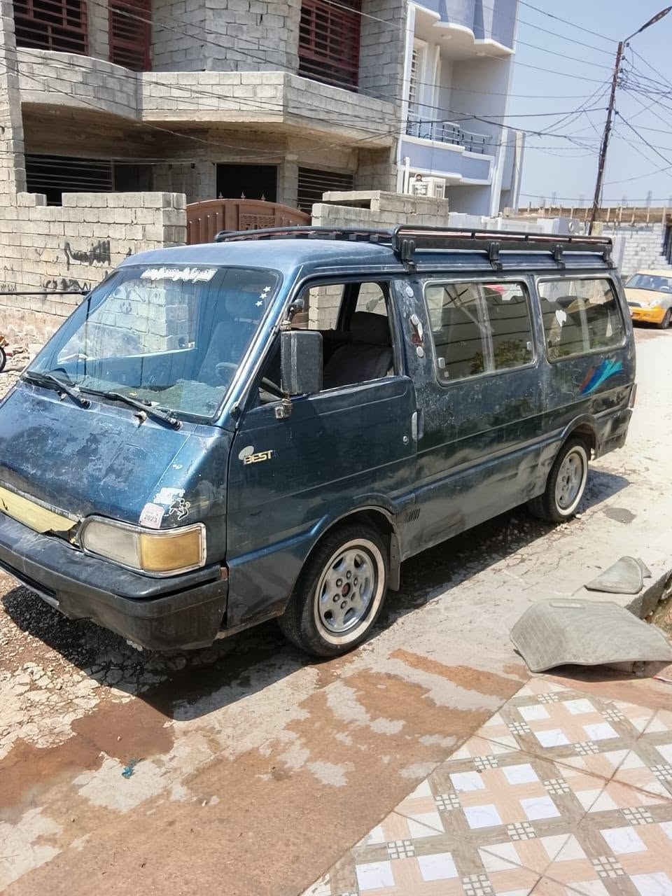 المكان ديالى بعقوبة تقطيع القدس 
كيا بسته موديل 95 سنويه 27محىر ك مجفت جديد تايرات جدد كهربائيات شغاله شواصي ابلااد اماميات  الخلفي معمرات غرفه نضيفه   بيع او امراوس ابريجو الرقم ***********
