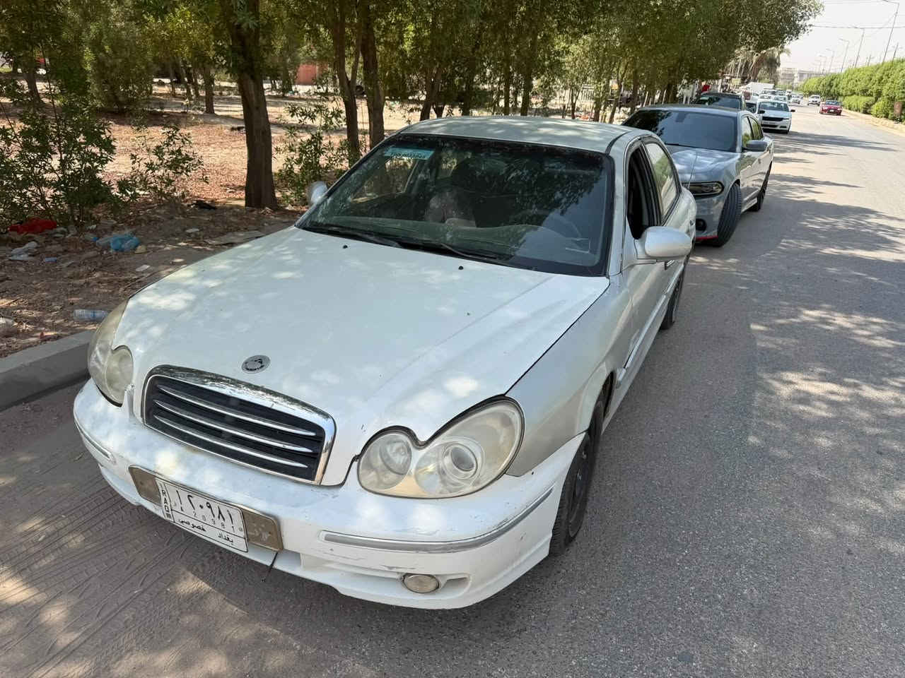 ‏سلام عليكم هونداي سونات  موديل ٢٠٠٥ كير مكين حدادي مكفولت سعر٤٢ وبي مجال ***********
