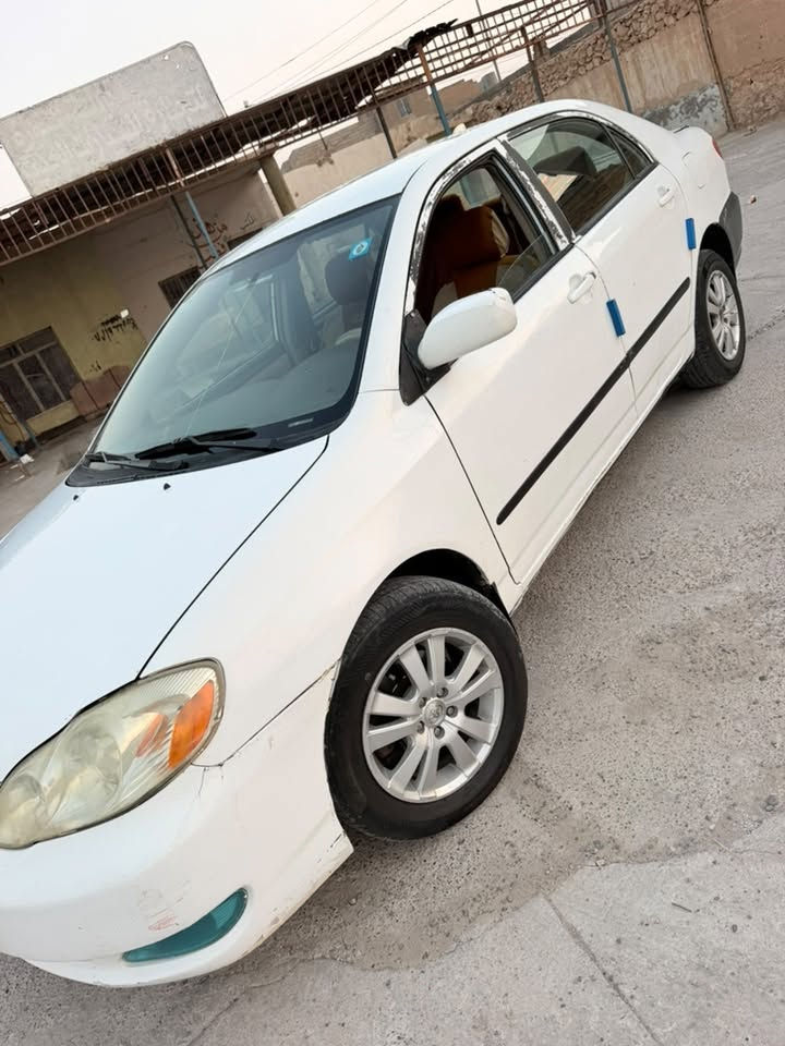 السلام عليكم
للبيع بسعر مناسب جدآ($65)وبيها مجال
كورلا نحله موديل 2005
محرك 1800شرط
گير شرط 
صدر جديد ماتسمعلها دگه 
 مصبوغه حزام للجماليه بدون دواخل شرط
السعر 65وبيها مجال 
المكان صلاح الدين بيجي  
للاستفسار الاتصال
***********
***********
