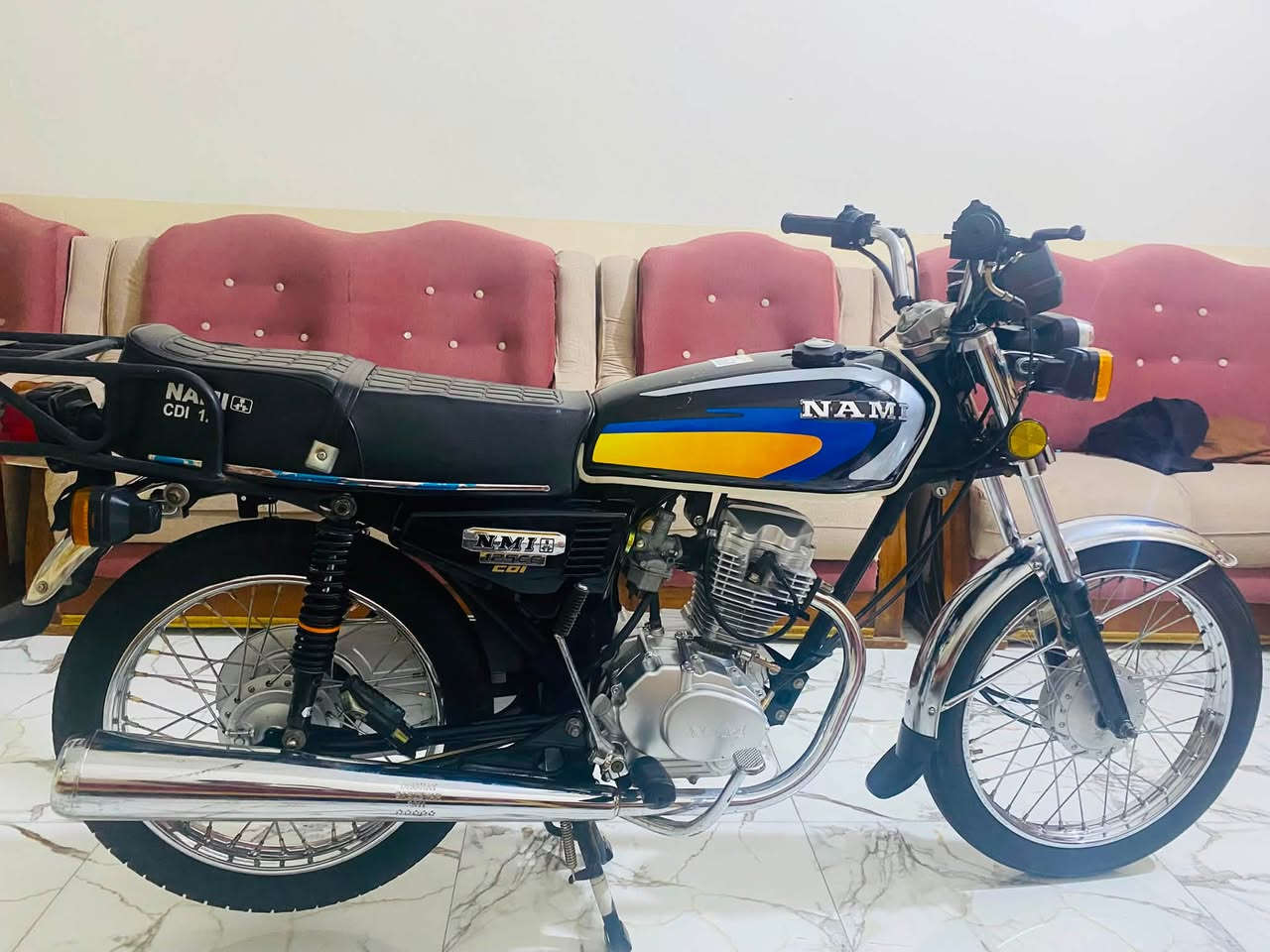 سلام عليكم دراجه اربعه كير متياز مديل 23اصولي السعر900وبيه  مجال للطيبين عنوان كوت العزه القديمه ***********
