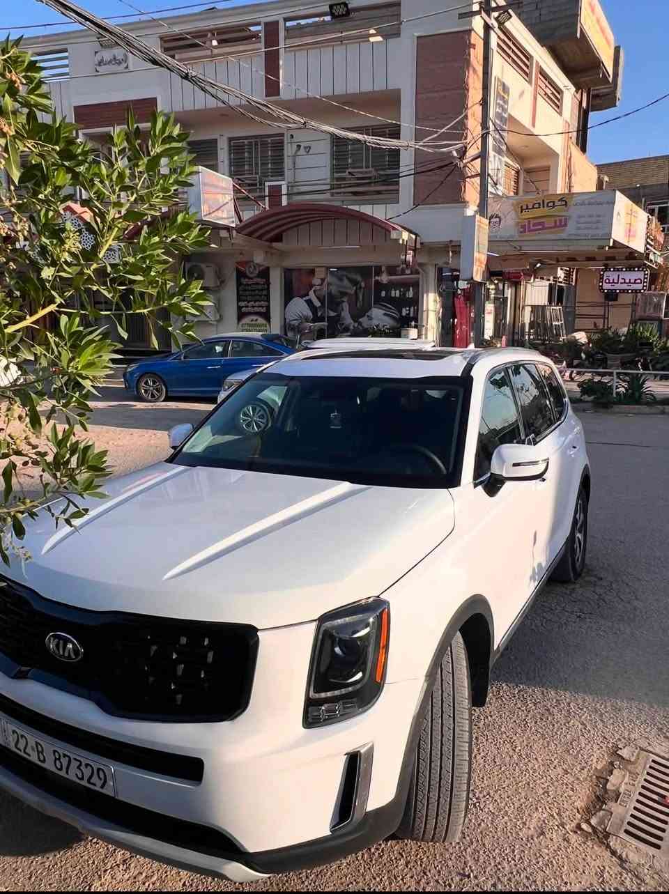 السلام عليكم
كيا تلورايد 2021 
السعر 190
ممشاه 72 الف
السياره مستعجل عالبيع
السياره فول مواصفات كشنات جلد تدفئه تبريد 
تحكم كهرباء جنطه كهرباء فتحه سقف رادار حساسات ومواصفات الباقيه معروفه
السياره نضيفه وما ناقصه شي انشالله
حادث امريكا فقط بنيد وصار بيه حادث بالعراق
صفحه زلغه ابو ستوته ونرشت
مكان كربلاء للتواصل *********** اتصال واتساب
