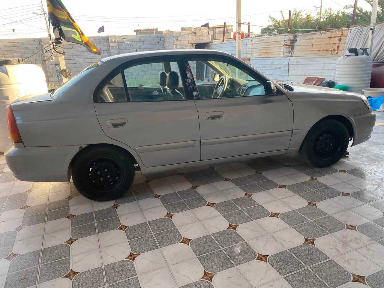 اكسنت مديل ٢٠٠٤ رقم كربلاء راعيهه بغداد
تبريد عوزه كمبريسر كهربائيات جاهزه بلاديه 
غرفتهه تخبل حداديه جاهزه يرادلهه زوج تايرات خلفي مكان السياره بصره سعرها ٤٥ وبيهه مجال 

***********
