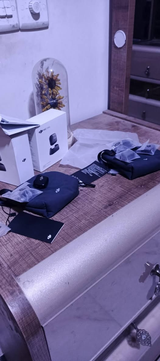 dji
نك مايك قطعتين  الغني عن التعريف ماركه  dji  الاصلي غير مستخدم  باليبل 
***********
بغداد الشعب
