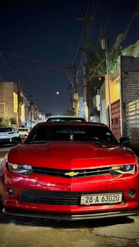 كمارو 2015 3600 v6 للبيع او مراوس بسيارة 4 ابوات حادثها جاملغ خلفي معد...