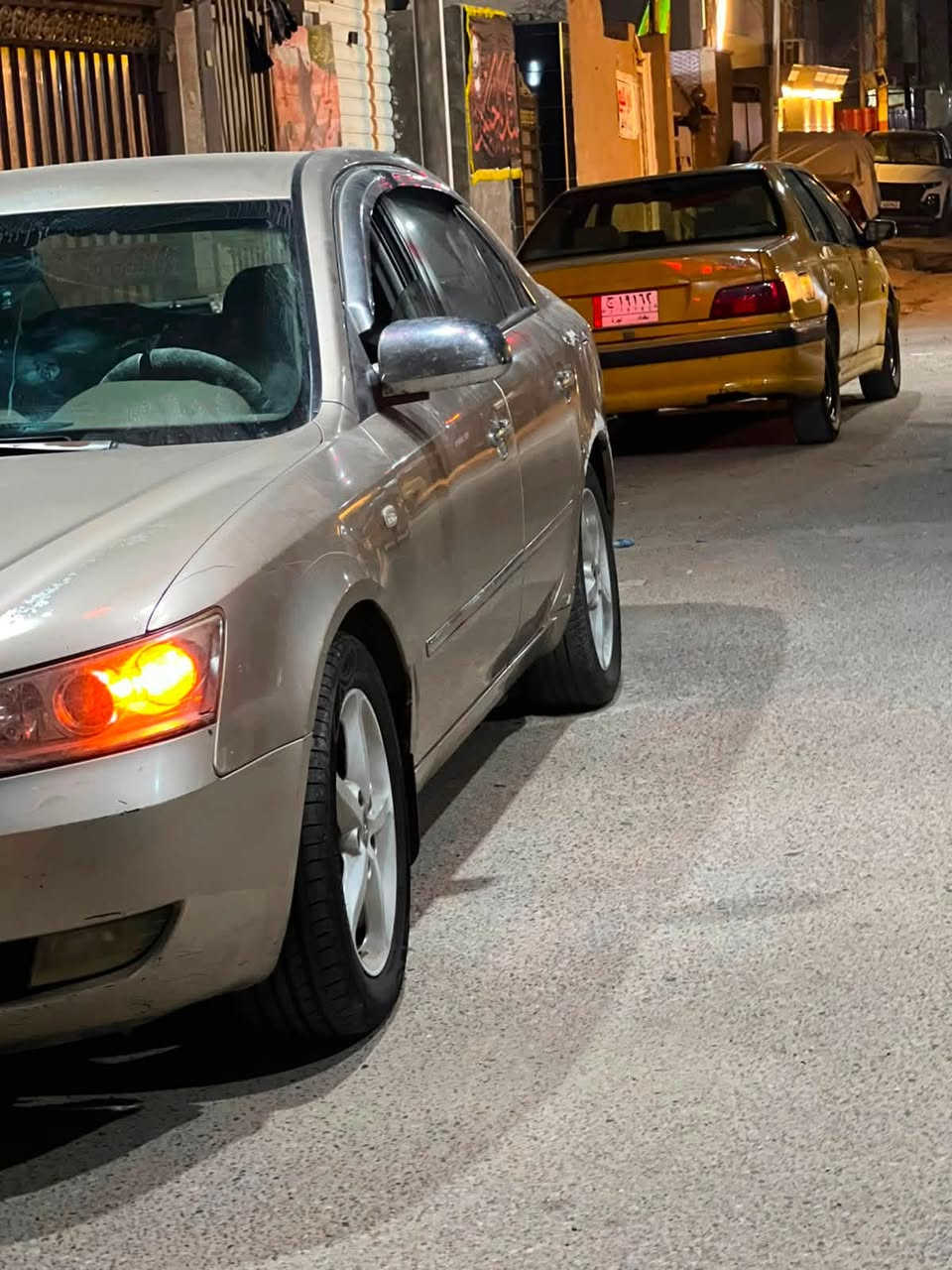 السلام عليكم سياره سوناتا ٢٠٠٧بيها الجاملغ خلف السايق بيه ضربه موقويه وبيها المكينه تبخير قليل وبيها بور ستيرن السياره خير من الله بس هذني نواقصها السعر ٧٥ورقه للاستفسار الاتصال بلرقم ***********
