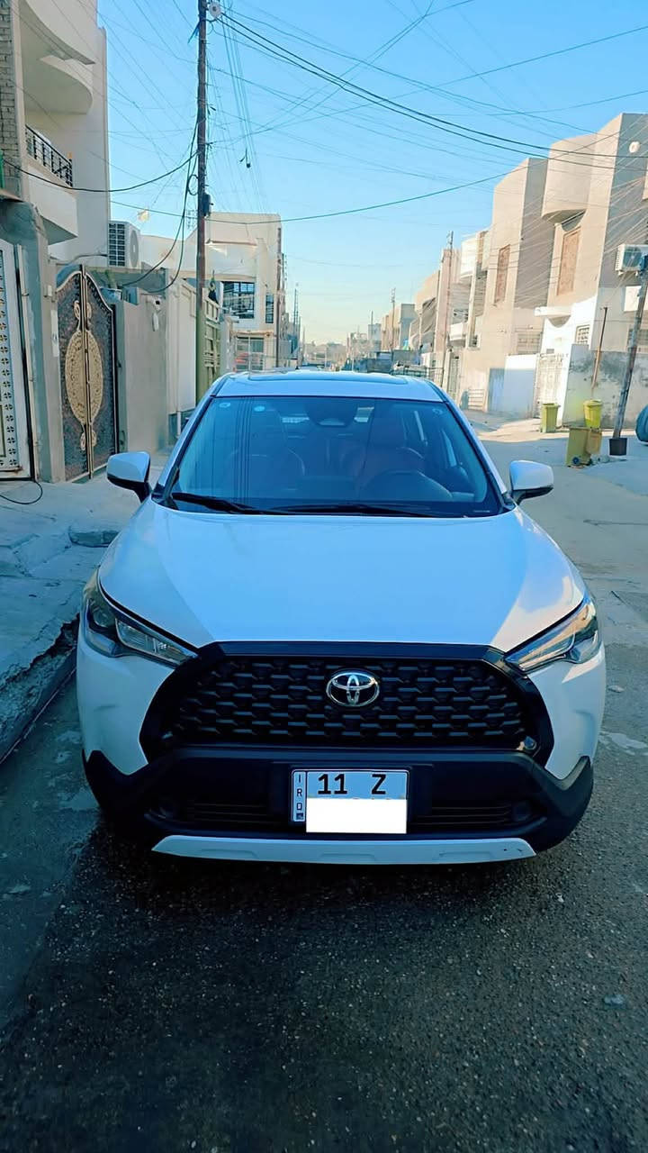 السلام عليكم
كورلا كروس هايبرد 25 رقم بغداد للبيع شرط التحويل
مكفولة كفالة عامه عدا pdr كد3 اصابع يم قبق البانزين
وشخط خفيف في الباب الخلفي جهة اليمين

موصفات:
.سلايد روف
.كشن جلد احمر
.بصمة تشغيل
.بصمة ابواب
.دخول ذكي
.تحديد مسار
.اوتو هولد
.سايد بريك دكمة تلقائي

سيارة جديدة تراي زيرو
السعر 27600 وبيها مجال بسيط 
مكان بغداد
رقم ***********
