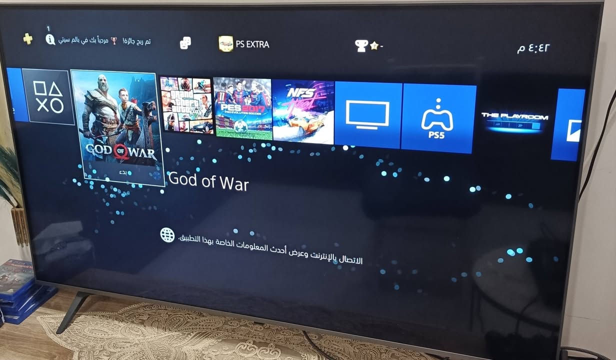 بلي 4 برو التفاصيل داخل الصور نظيف جدا
***********
350 قفل اقرا تفاصيله

نص مكتوب في الصور:
- PS4 Pro أصلي وليس PS4 عادي Pro تجربة ألعاب أقوى وأكثر واقعية السعر فقط 350 ألف دينار عراقي 4K ULTRA HD يدعم HDR أعلى جودة للصورة 4K يدعم 4K و HDR مساحة التخزين 1.5 TB إصدار النظام 13.50 يدتان أصليتان (وايرلس) مبرد للجهاز (تبريد ممتاز) شاحن + كييلات + USB مع 5 ألعاب مميزة FIFA 23 God of War GTA V Need for Speed Heat PES 2017 جهاز PS4 برو يدعم 4K و HDR وليس العادي قريباً سيتم تهكيره (الإصدار 13.50) لتنزيل الألعاب براحتك فرصة لا تعوض لمن يبحث عن الجودة والأداء العالي ألعاب بدون حدود جودة خيالية ألوان واقعية تجربة احترافية