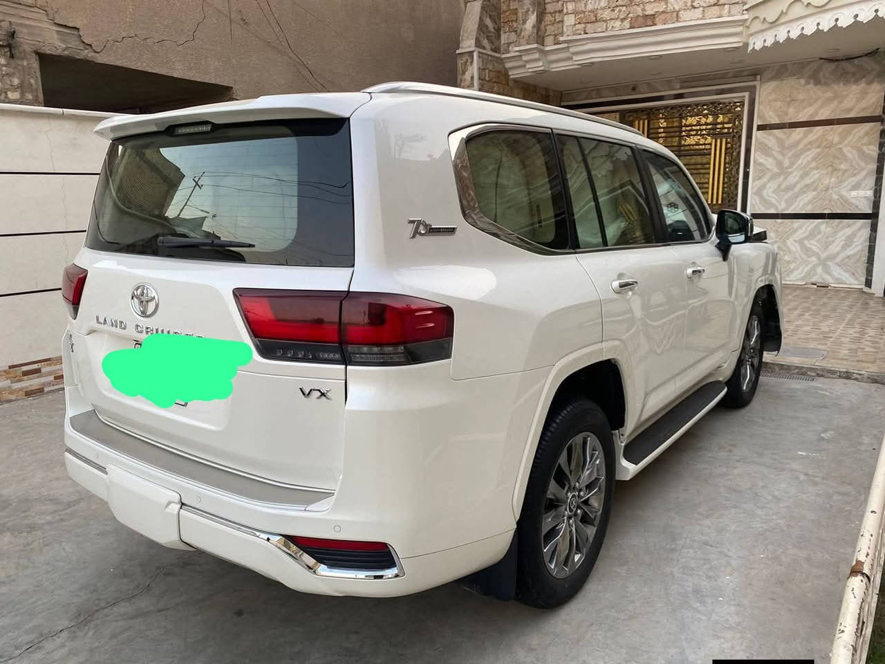 لاندكروز VX • ٢٠٢٢ • ضربته