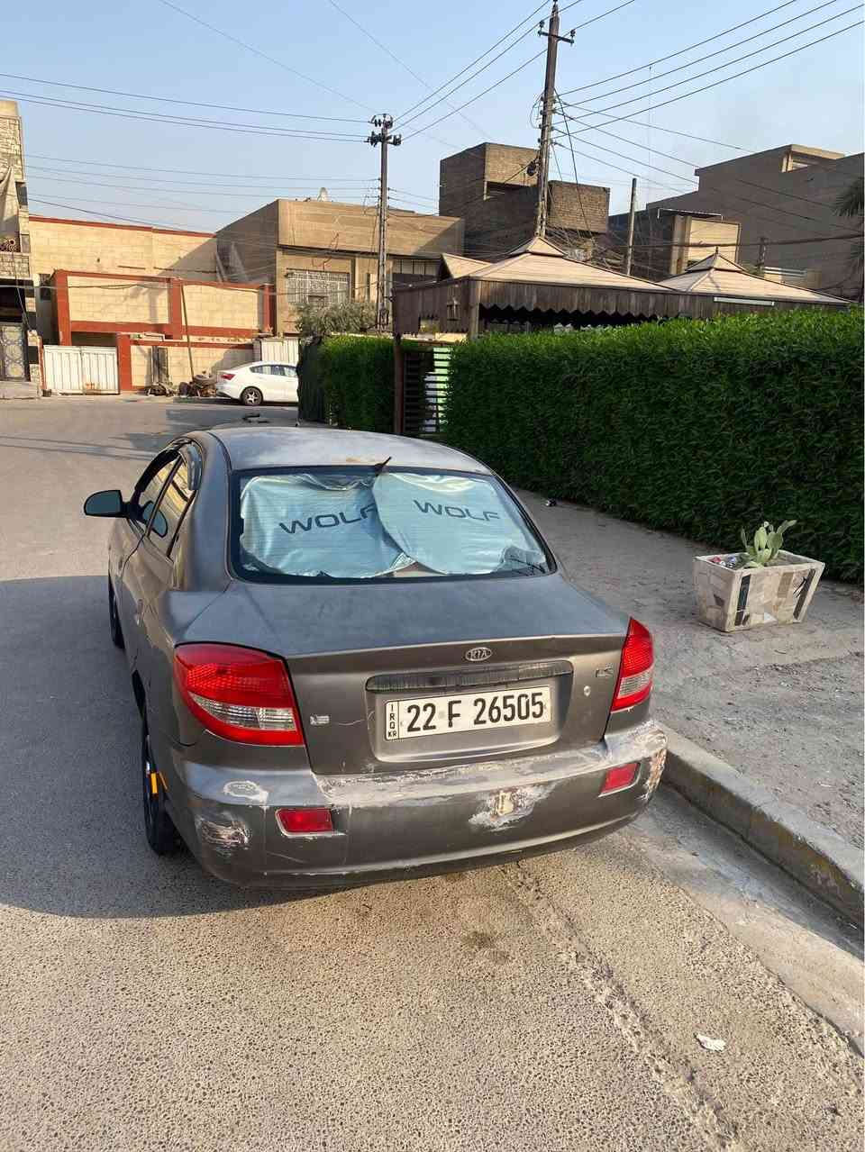 السلام عليكم 
للبيع كيا ريو ٢٠٠٧ رقم أربيل  (كير عادي )بأسمي سيارة حلوه تبريد  وتدفئه حدادية تخم تاير جديد مكينه جديده وكير مكفولات بيها شبر بارد بلباب الخلفي وباب السايق هم شبر بارد وغير هذه مابيها اي شي نقص بعد العنوان حي العامل شارع ٣٠ وهذه رقمي *********** بغداد, العراق
