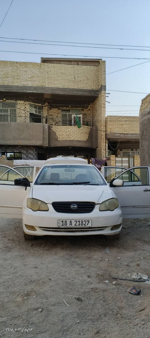 سلام عليكم اخوان للبيع BYD f3 مديل2011 گشر بلادي مكينه وكير لانسر بلاديات غرفه نضيفه صدره زين تبريد مو شغال كير اوتوماتيك خصوصي رقمه بابل هزتها قبل شهر سنويه مشروع وطني تنتهي ب2031 السعر 45 وبي مجال التواصل بس واتساب *********** مكاني بغداد
