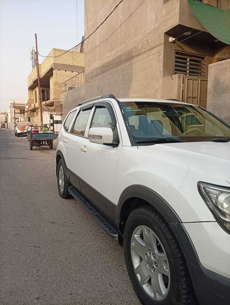 بسم الله ماشاء الله 
مهافي ،2010,خليجي كفالة من الضربة والصبغ السيارة جديدة محرك كير تبريد كلة جديد باتري جديد ادامة كاملة صدرها الامامي جديد فقط الخلفي نص عمر بدلت الامامي جديد وبعد الخلفي مابدلتة رقم بغداد انكليزي باسمنة السيارة مال ضابط عقيد طيار وباسمة السيارة تجي تشوف السيارة تاخذهة منة وتتكاتب ويا مروري وتحول كبل رقم بغداد انكليزي باسمنة سعرها125,وبيها مجال 
مكاني واسط العزيزية 
رقمي ***********
