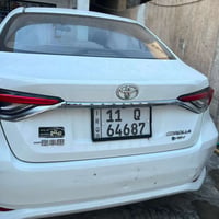كورلا 24هايبرد شكل الخليجي السيارة بيها ضربة بل دعامية الخلفية مثل ممو...