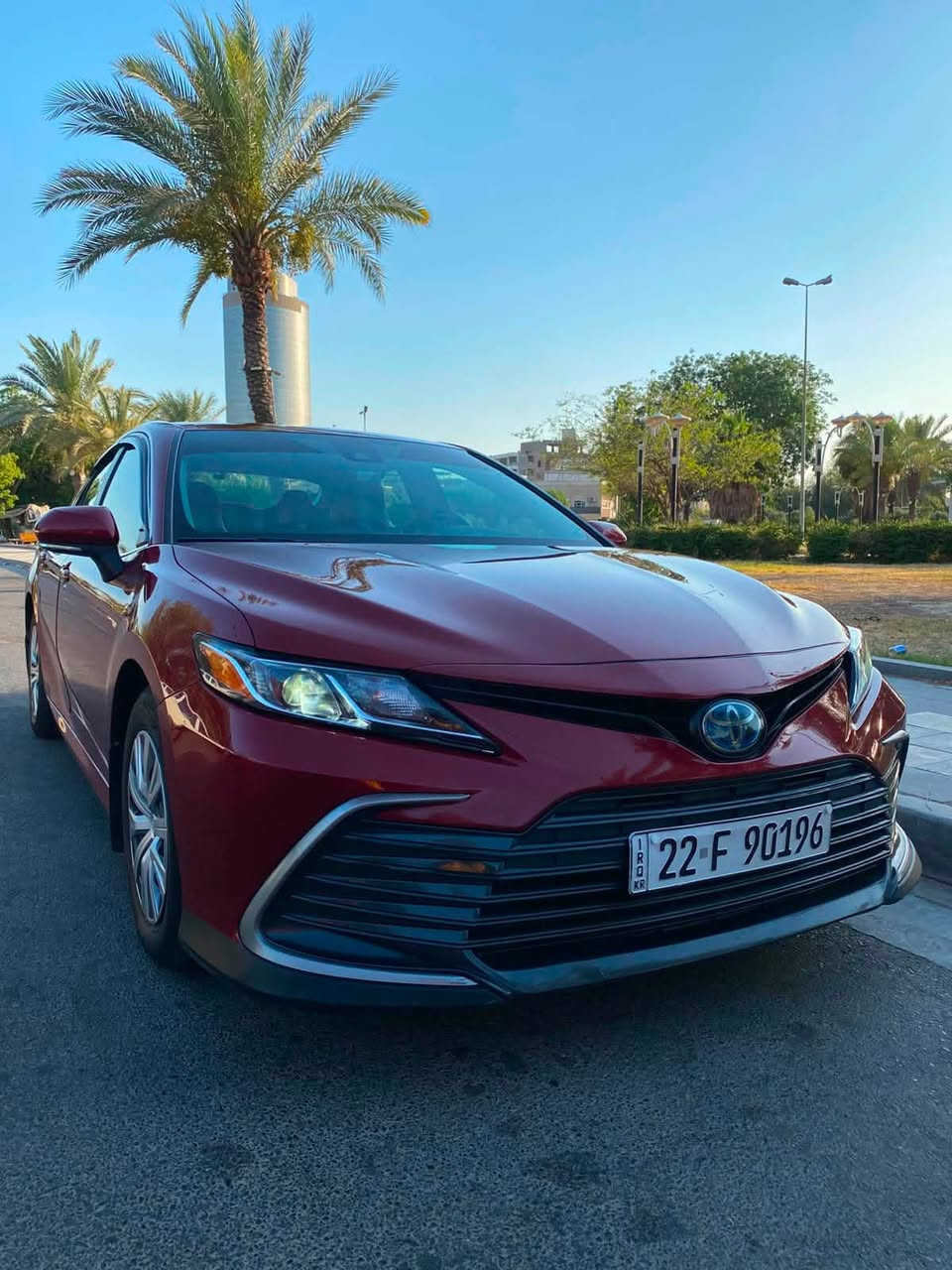 تويوتا كامري ٢٠٢٢ 
محرك 2500هايبرد
اللون ماروني

ضرر تبديل باب السايق فقط 
بباب نفس اللون بدون صبغ
رقم اربيل  الجديد باسمي هزه 2027 
سيارة نظيفة جدا جدا
ترايهه مالشركة
التفويلة تمشي ٨٠٠ كيلو متر
بصمة
كشن كهرباء 
تدفئة كشنات
تدفئة ستيرن
تنبيه نقطة عمياء 
رادارات 
توقف ذاتي
كامرة
شاشة ابل كاربلي
تحديد مسار وقيادة الية
ماشي 67 الف 
*********** واتساب
السعر 178ورقة
