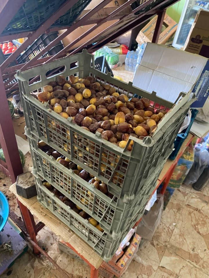 بستان للبيع  رطب مالته درجه أوله مع ارض زراعيه درجه أوله مي موجود شتاء مع صيف كهرباء بس اله البستان ٦ دونم للاستفسار ***********
