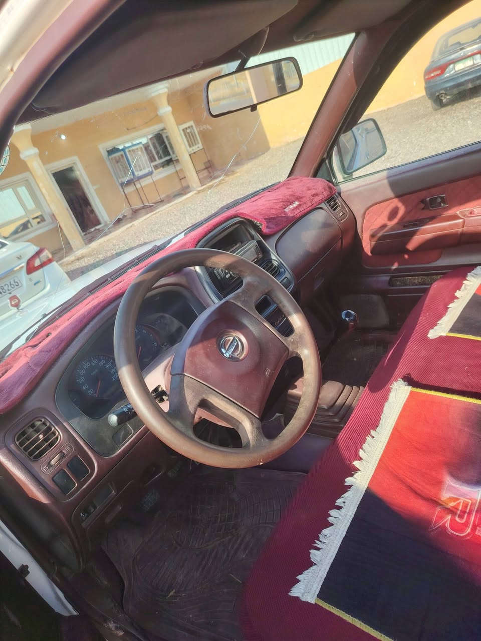 نيسان موديل ٨ بلادي بدون اي صبغ او ضرر سنويه رقم جديد شرط التحويل السعر ١١٠ وبي مجال ***********/معرض الكوير
