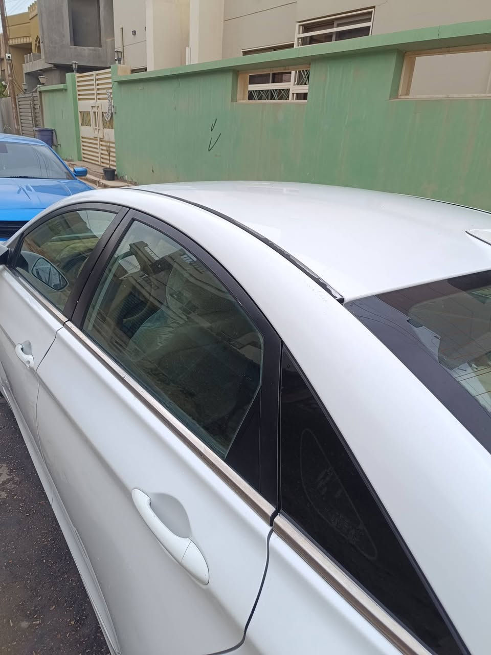 سلام عليكم سوناتا ٢٠١٣ سياره رقم كربلاء بسمي مكانه بابل حادث فقط جاملغ جهت السايق على كد جف ايد سياره كله ليبل واحد والبنيد من وره فابلون مصوفر فقط. للاستفسار ***********
