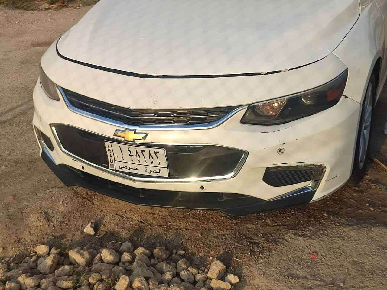 ماليبو وارد أمريكي مديل 18 رقم بصره سنويه لـ27
مكينة مكفوله 2000تيربو 
كير مكفول 
ضربته جاملغ مبدل وبنيد مصلح 
مكفوله كفاله عامه من العيب الشرعي والكصه ونقل 
السعر 80 وبيه مجال 
للاستفسار ***********
المكان سوق الشيوخ سوق الشيوخ, ذي قار
