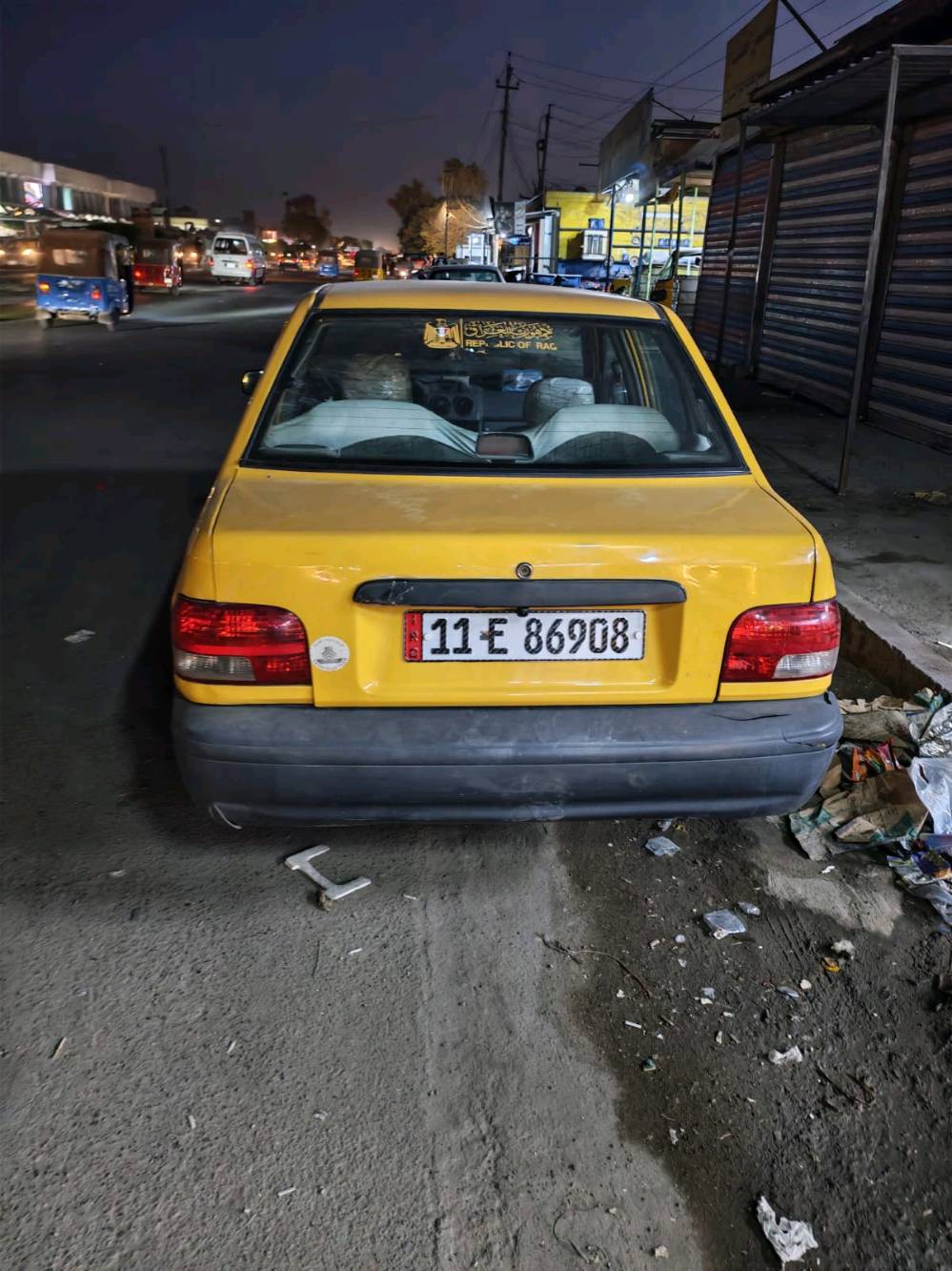 سلام عليكم سايبه موديل ١٠١٣ بيه ظربه بجهت اسيق وشصي واحد امعمر من جهت السيق وبيه ملاحظات سبق اشويه تخم تير جديد صدر جدي مكينه وكير مكفولات تبريد ما بيه السياره هزه وسنويه جديدات ٢٠٣١ كهربيات كله جديده شاشه وكمره شادله سياره تعبان عليه الله شاهد وما عوزه برغي بس ما عده التبريد ٢٥ وبيه مجال بصيط وني خادم