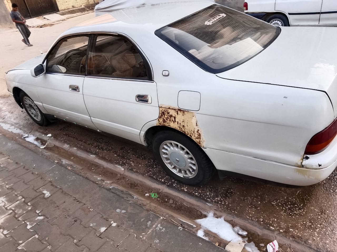 بطه متصل رقم نكليزي بسمي سنويه 2031 سياره مكفوله من الكص ونقل جثه مكينه ثنين ونص سعر 37 وبيه مجال مكاني نجف ***********
