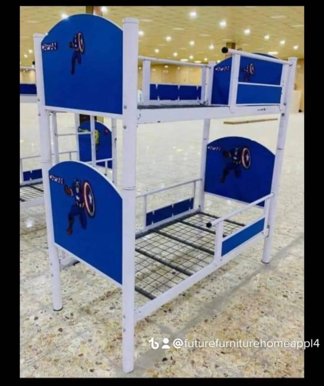 جربايه اطفال • طابقين • حديد