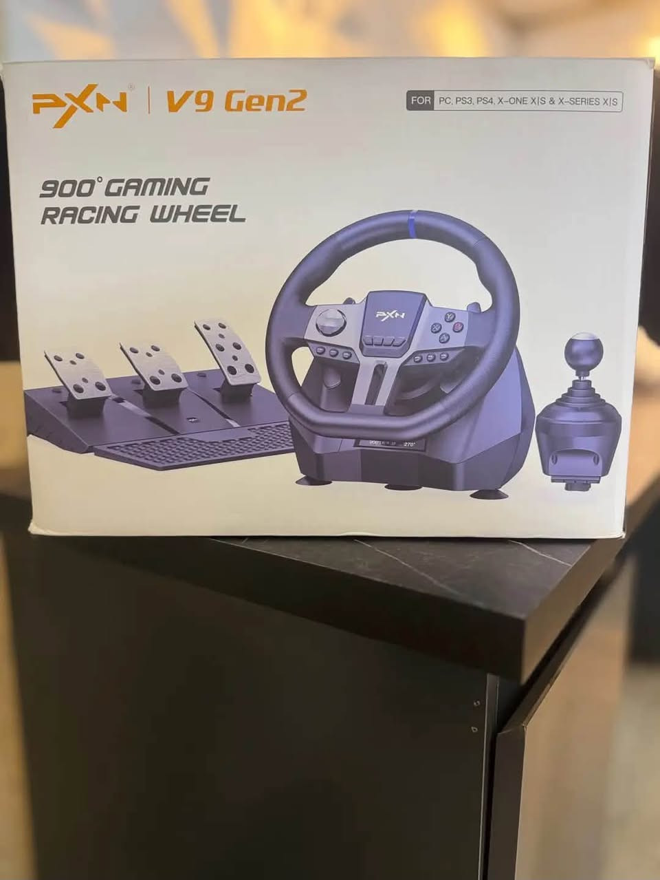 توفر دركسون البيع استخدامه بس يومين يعني اخو جديد دركسون V9 Gen2
⚜️V9 Gen2.   900° GAMNG RRCING WHEEL

⚜️لايوجد توصيل 

⚜️السعر ١٣٥وبي مجال 

⚜️مراسله علا هاذا الرقم ***********

⚜️العنوان بغداد 

⚜️أوضح لا يوجد يمي اي فحص لان ما عندي بلي أنت افحصه واطي بس ضمان
