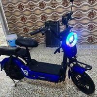دراجه شحن • ٤ بطاريات • بدها يدات ابريك
