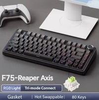كيبورد F75 • بلوتوث • 2.4ghz