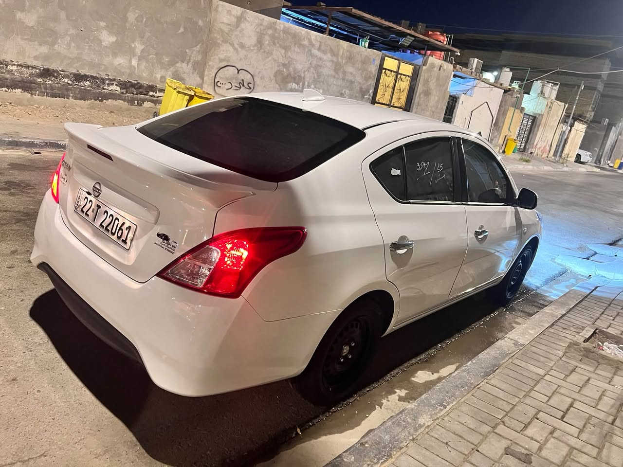 نيسان صني مديل 25 سعر 124 وبيه مجال ماشيه 15 الف بسم شركه السياره تحويل وكاله باي وكت 
بيه طخات خفاف مسويهن بارد  كفاله من التبديل والصبغ 

شاشه لكزز السياره جديده ام البليته الزركه مكاني قبله حي الجامعه ***********
