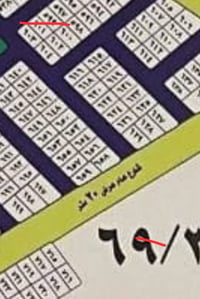 المعسكر حي التقية الثالثة • ٢٠٠م² • قطعة ٦٩٦