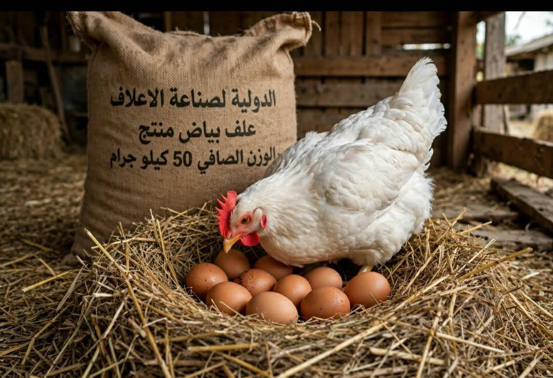 الدولية • علف البياض • عبوة ٥٠ كجم
