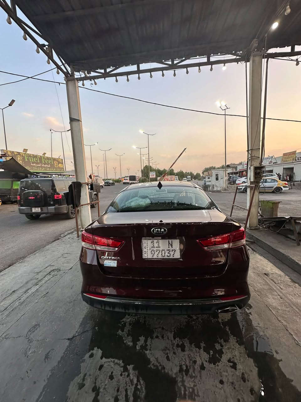 اوبتيما 2018 وارد امريكي السيارة كلشي موضح بالصور اترجاكم شوفو الصور زين واتصلو وبيكم خير وتدللون 
ماشية 61 مايل وقابل للزيادة 
كير ومكينة وتبريد مكفولات  تخم تايرات جدد والجراد واضح والقمارة بيهة بارد 
السعر 100 وبيهة مجال شي بسيط ومستعجل على بيعتهة 
مكانهة الدورة بغداد
***********
