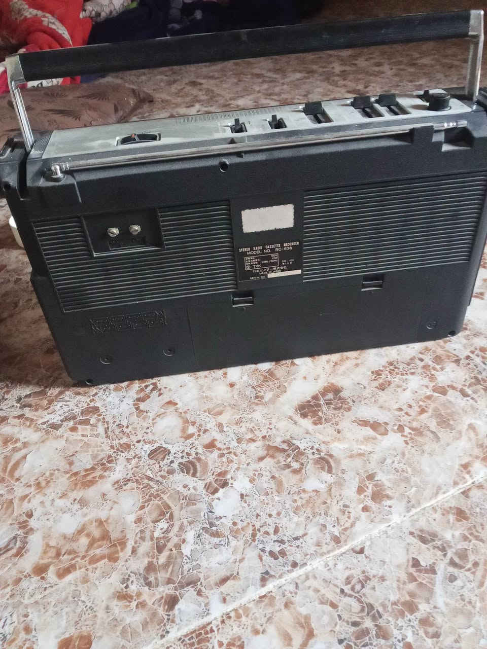 مسجل ياباني • نظيف شغال • توصيل موصل