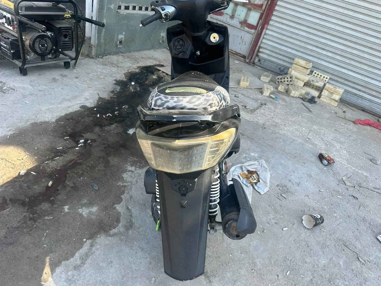سلام عليكم فحل ياباني للبيع بيها نواقص الدشبول طافي ينرادلة فيشه وبيها تريشة وحده نقص وبيها صوت فايبرات اكلچ والباقي كله شغال الدراجه مال شغل ينرادلها شويا ادامه وبس عنواني الحسينية مال راشدية السعر ٣٧٥وبيها مجال التواصل فقط واتساب ***********
