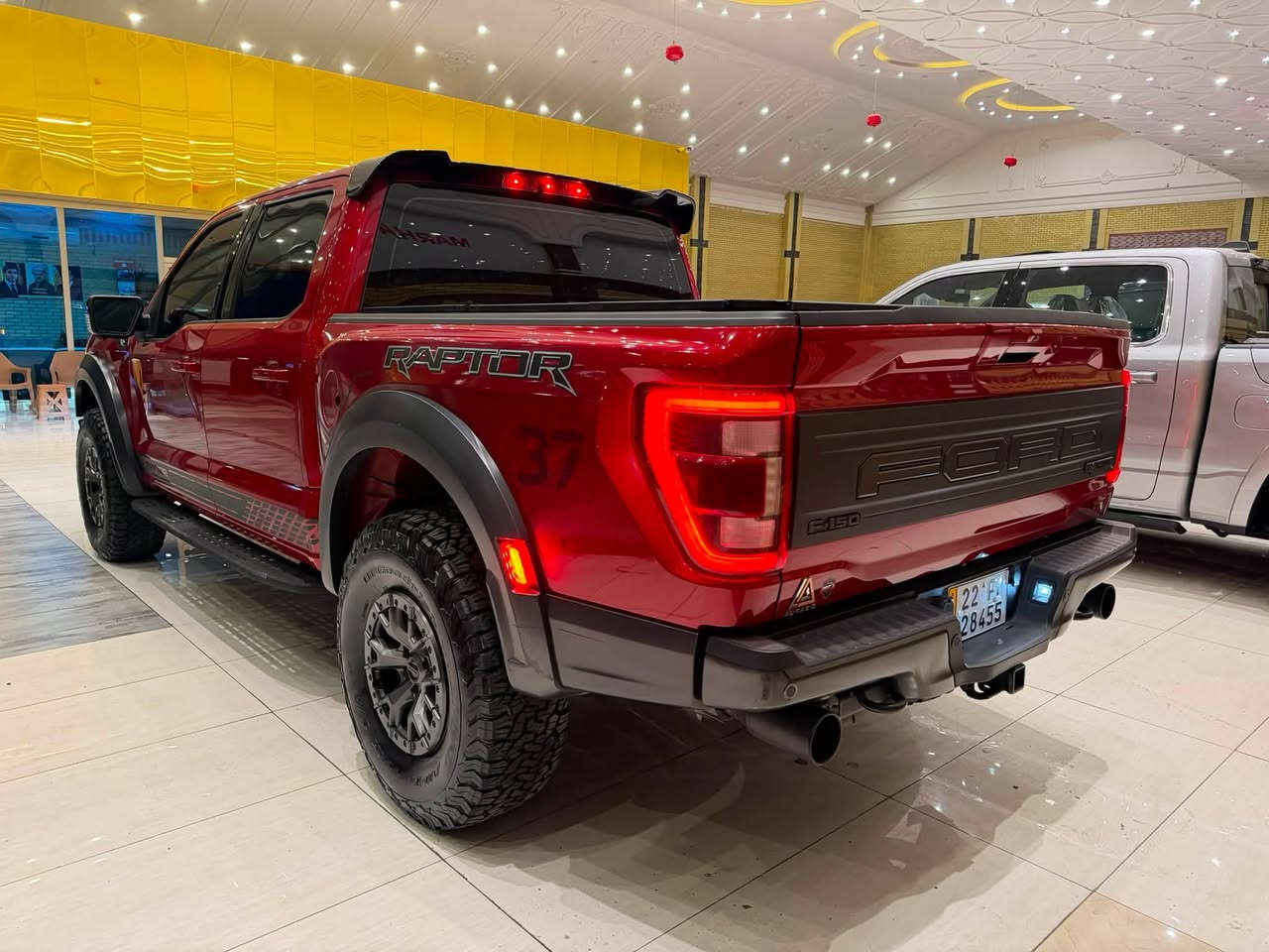 MARHABA CARS ERBIL
——————————
BRAND : FORD F150 
CLASS : RAPTOR F37
ENGINE : V6 - 3.5T - 4x4
STATUE : CLEAN TITLE كلين تايتل
YEAR : 2022
PRICE : $$
COUNTER : 45,000 MILE
IMPORTING : وارد خليجي شركة القاصد
ADRESS : Erbil , أربيل شارع ١٠٠م صف دائرة گمرگ
FOR IFORMATION CALL US :
MARHABA CARS 
 📞 : ***********
