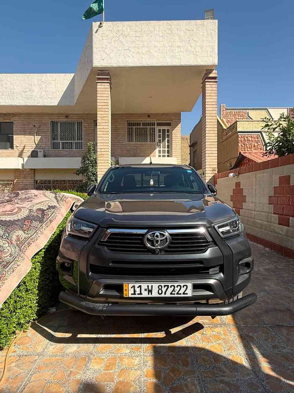 السلام عليكم.
بيكم هايلوكس ادفنجر 2022
سلندر V6
ماشية 57 الف
سياره فول مواصفات
اربع كامرات
تخم تاير جديد
مواصفات ادفنجر معروفه
ملاحضة سياره ربع جاملغ الخلفي ولباب الخلفي صبغ
للستفسار ***********
320$
